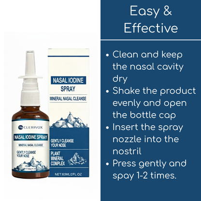 Clerivox Nasal Iodine Spray